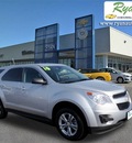 chevrolet equinox 2010 silver suv ls gasoline 4 cylinders front wheel drive automatic 55313
