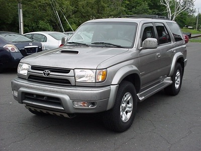 toyota 4runner 2002 gray suv sr5 gasoline 6 cylinders 4 wheel drive automatic 06019