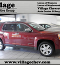 gmc terrain 2011 red slt 2 awd gasoline 4 cylinders all whee drive 6 speed automatic 55391
