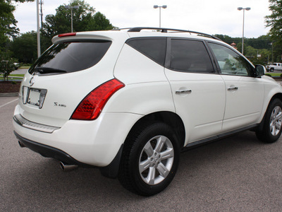 nissan murano 2007 off white suv s gasoline 6 cylinders all whee drive automatic 27616