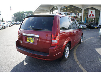 chrysler town and country 2008 inferno red van touring gasoline 6 cylinders front wheel drive automatic 07724