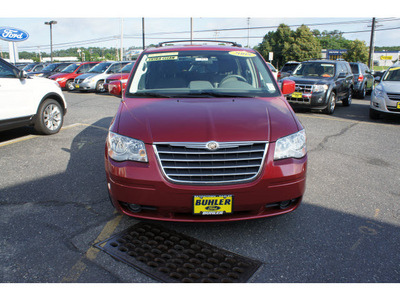 chrysler town and country 2008 inferno red van touring gasoline 6 cylinders front wheel drive automatic 07724