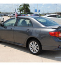 toyota corolla 2010 dk  gray sedan s gasoline 4 cylinders front wheel drive automatic 77065