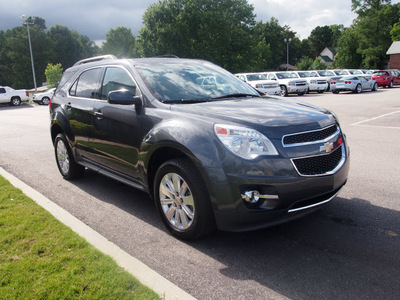 chevrolet equinox 2010 dk  gray suv lt gasoline 4 cylinders front wheel drive automatic 27591