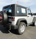 jeep wrangler 2012 silver suv sport gasoline 6 cylinders 4 wheel drive 6 speed manual 60915