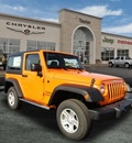 jeep wrangler 2012 orange suv sport gasoline 6 cylinders 4 wheel drive 6 speed manual 60915