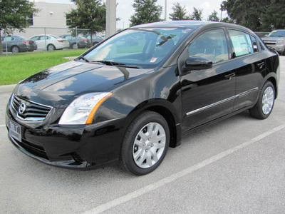 nissan sentra 2012 black sedan s gasoline 4 cylinders front wheel drive automatic 33884