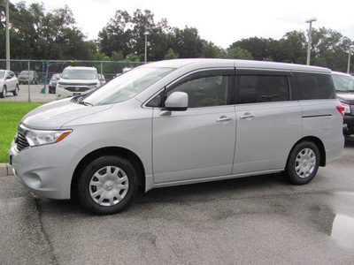 nissan quest 2012 silver van s gasoline 6 cylinders front wheel drive automatic 33884
