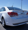 chevrolet cruze 2012 white sedan lt gasoline 4 cylinders front wheel drive automatic 27330