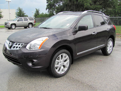 nissan rogue 2012 black sl gasoline 4 cylinders front wheel drive automatic 33884