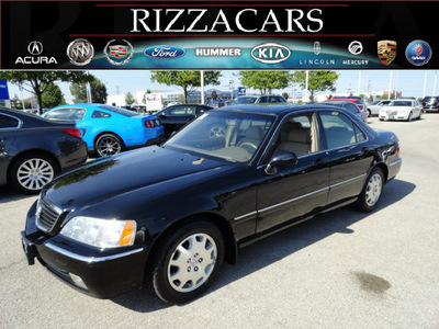 acura 3 5rl 2004 black sedan gasoline 6 cylinders front wheel drive automatic with overdrive 60462