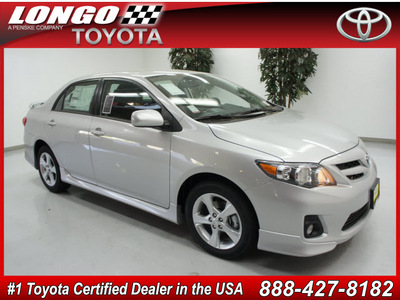 toyota corolla 2012 silver sedan s gasoline 4 cylinders front wheel drive not specified 91731