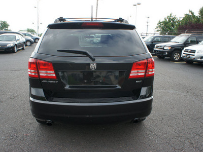 dodge journey 2009 black suv sxt gasoline 6 cylinders front wheel drive automatic 19153