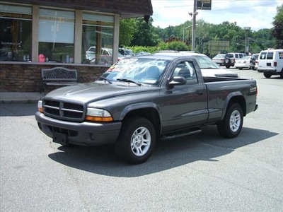 dodge dakota 2003 gray pickup truck sxt gasoline 6 cylinders rear wheel drive 5 speed manual 07054