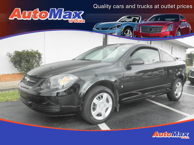 chevrolet cobalt 2007 black coupe ls gasoline 4 cylinders front wheel drive 5 speed manual 34474