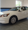 honda accord 2012 white sedan lx gasoline 4 cylinders front wheel drive automatic 28557