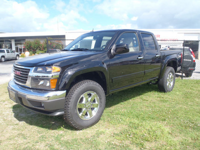 gmc canyon 2012 black sle 2 gasoline 5 cylinders 2 wheel drive 5 speed with overdrive 28557