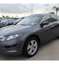 honda accord crosstour 2010 dk  gray wagon ex l gasoline 6 cylinders front wheel drive automatic 77065