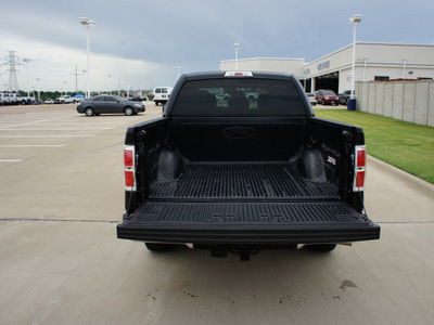 ford f 150 2012 black xlt flex fuel 6 cylinders 2 wheel drive automatic 76108