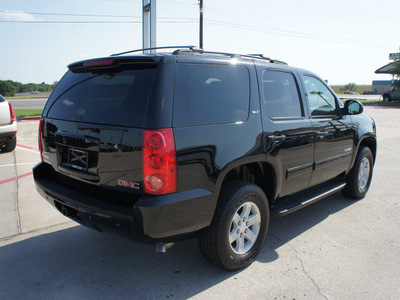 gmc yukon 2012 black suv slt flex fuel 8 cylinders 4 wheel drive automatic 76087