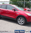 ford escape 2013 red suv sel gasoline 4 cylinders 4 wheel drive shiftable automatic 46168