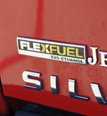 chevrolet silverado 1500 2009 red pickup truck lt flex fuel 8 cylinders 2 wheel drive automatic 76087