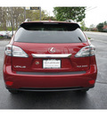 lexus rx 350 2010 red suv premium package gasoline 6 cylinders all whee drive automatic 07755