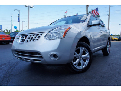 nissan rogue 2010 silver suv sl gasoline 4 cylinders front wheel drive automatic 33177