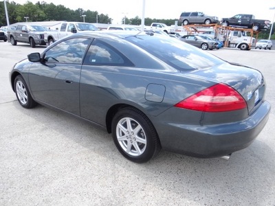 honda accord 2004 dk  gray coupe ex v 6 gasoline 6 cylinders front wheel drive 5 speed automatic 77388