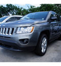 jeep compass 2012 gray suv sport gasoline 4 cylinders 2 wheel drive automatic 33157