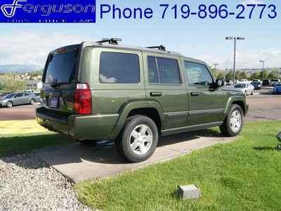 jeep commander 2007 jeep green suv sport 8 cylinders automatic 80910