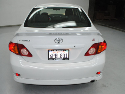 toyota corolla 2010 white sedan s gasoline 4 cylinders front wheel drive automatic 91731