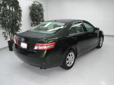 toyota camry 2010 green sedan le gasoline 4 cylinders front wheel drive automatic 91731