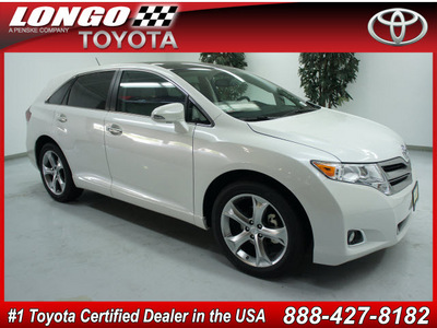 toyota venza 2013 blizzard pearl xle gasoline 6 cylinders front wheel drive automatic 91731