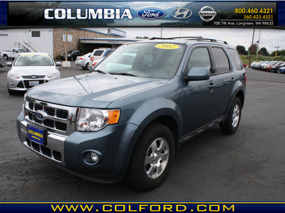 ford escape 2012 blue suv limited flex fuel 6 cylinders all whee drive automatic 98632