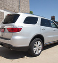 dodge durango 2012 silver suv crew gasoline 6 cylinders all whee drive automatic 80301