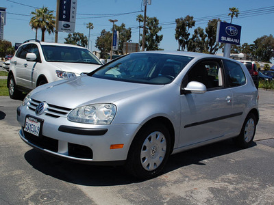 volkswagen rabbit 2007 silver hatchback pzev gasoline 5 cylinders front wheel drive automatic 94063