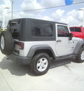 jeep wrangler 2007 silver suv x gasoline 6 cylinders 4 wheel drive automatic 75503