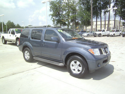 nissan pathfinder 2006 blue suv le gasoline 6 cylinders rear wheel drive automatic 75503