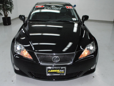 lexus is 350 2008 black sedan gasoline 6 cylinders rear wheel drive automatic 91731