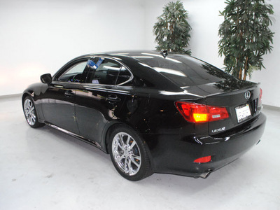 lexus is 350 2008 black sedan gasoline 6 cylinders rear wheel drive automatic 91731