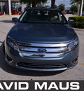 ford fusion 2011 blue gray sedan hybrid hybrid 4 cylinders front wheel drive automatic 32771