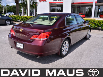 toyota avalon 2010 dark red sedan xls gasoline 6 cylinders front wheel drive automatic 32771