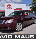 toyota avalon 2010 dark red sedan xls gasoline 6 cylinders front wheel drive automatic 32771