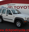 jeep liberty 2003 white suv sport gasoline 6 cylinders rear wheel drive automatic 79925
