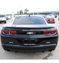 chevrolet camaro 2011 black coupe ss gasoline 8 cylinders rear wheel drive autostick 77065