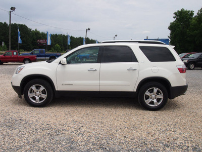 gmc acadia 2008 white suv slt 1 gasoline 6 cylinders front wheel drive automatic 27569