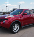 nissan juke 2012 red sv gasoline 4 cylinders front wheel drive automatic 76018
