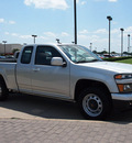 chevrolet colorado 2012 silver pickup truck work truck gasoline 4 cylinders 2 wheel drive automatic 76018