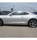 chevrolet camaro 2012 silver coupe lt gasoline 6 cylinders rear wheel drive automatic 77090